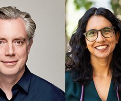 Andrew MacLeod and Tara Kiran
